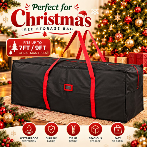 Christmas tree storage bag - christmas,