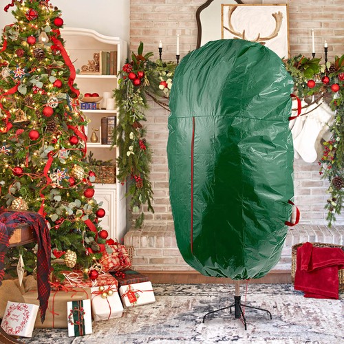 Upright xmas tree storage - upright,