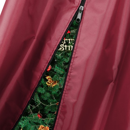 Red upright tree storage bag - red,